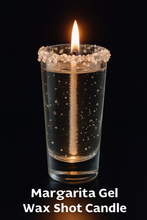 Load image into Gallery viewer, Margarita Shot Glass Gel Wax Candle