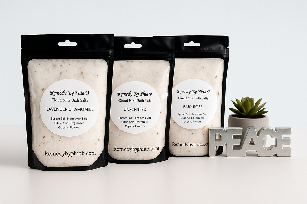 Remedy's Cloud Nine-Hydrating Bath Salts!